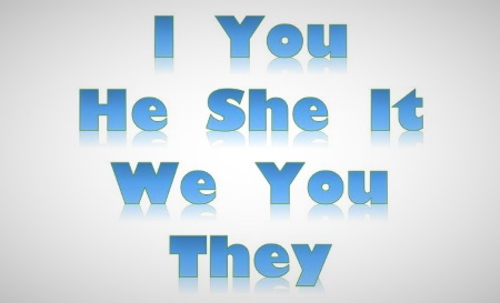 I, you, he, she, it… Pronomi personali soggetto