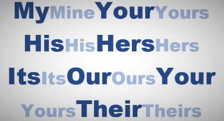 Aggettivi e pronomi possessivi: my, mine, your, yours...